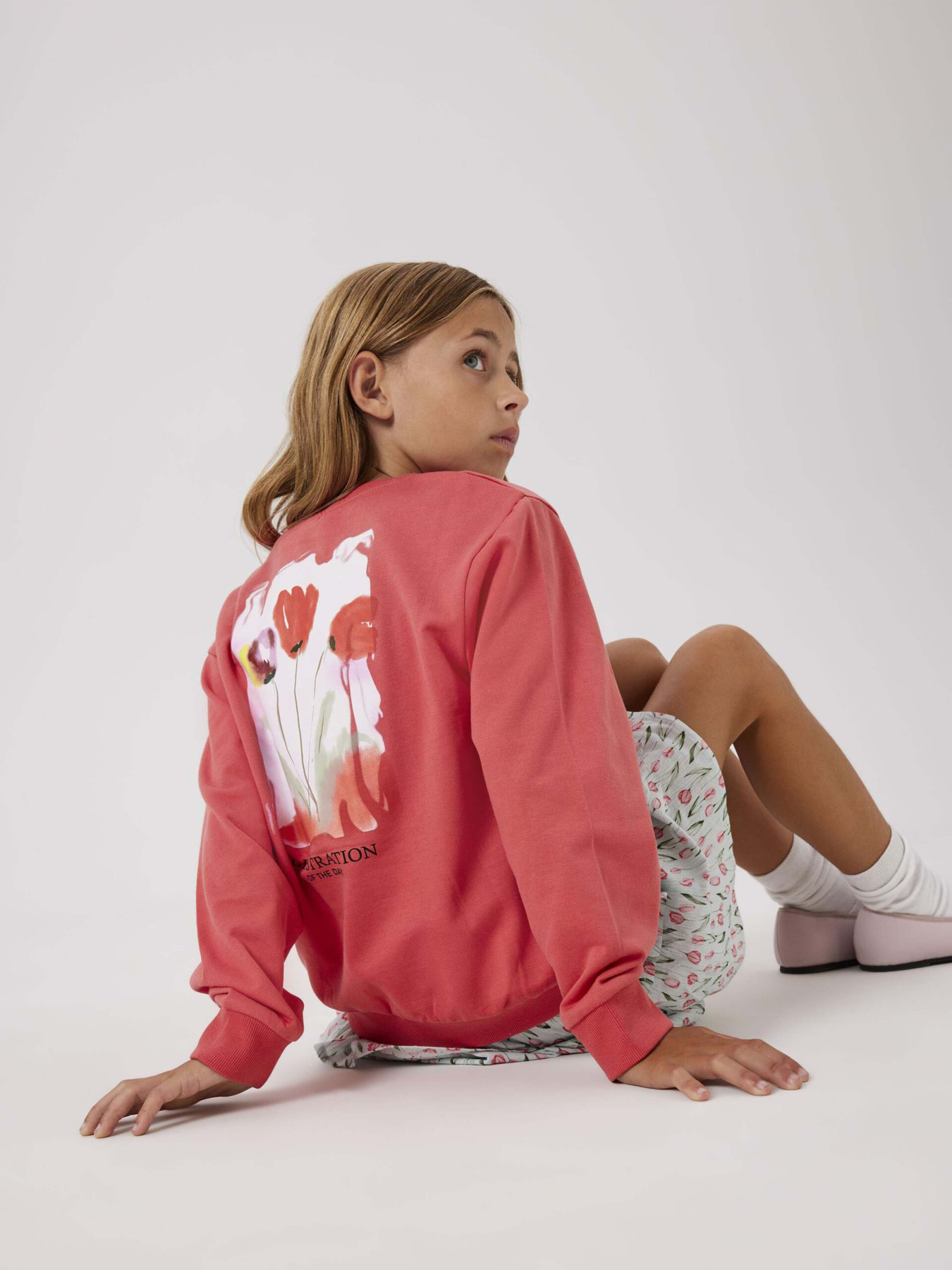 Світшот Name it модель 13244207_Spiced Coral Світшот Name it модель 13244207_Spiced Coral Фото