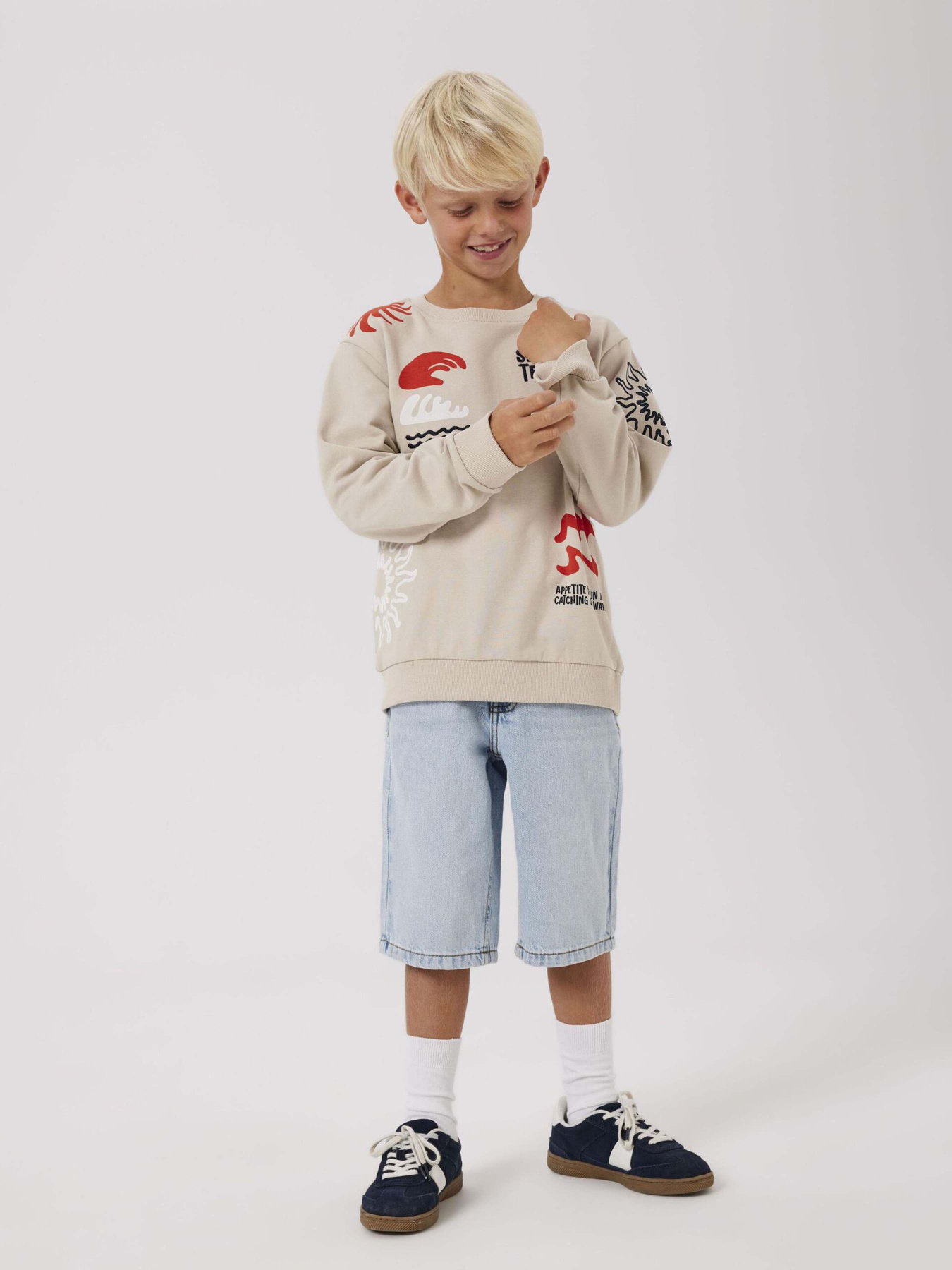 Свитшот Name it модель 13244172_Peyote Фото