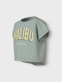 Футболка Name it модель 13215793_Aqua Gray Malibu Фото