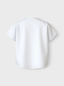 Футболка Name it модель 13215793_Bright White Cherry bow Фото