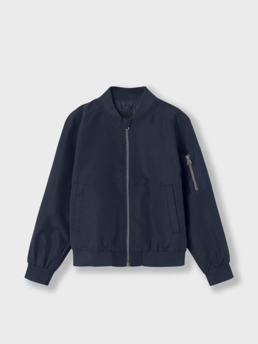 Бомбер Name it модель 13224574_Navy Blazer ZIPPER POCKET Фото