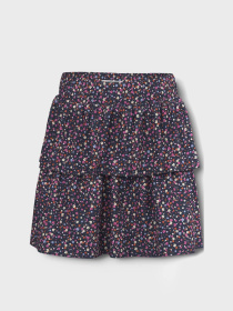 Спідниця міні Name it модель 13215908_Navy Blazer COLOR FLOWER Фото