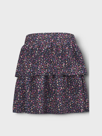 Юбка мини Name it модель 13215908_Navy Blazer COLOR FLOWER — фото - INTERTOP