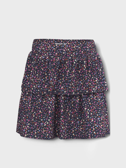 Спідниця міні Name it модель 13215908_Navy Blazer COLOR FLOWER Фото