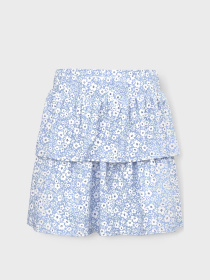 Юбка мини Name it модель 13215908_Serenity WHITE FLOWER Фото