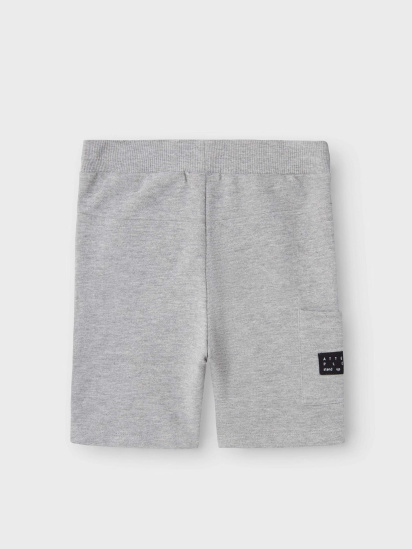 Шорты Name it модель 13230041_Grey Melange — фото - INTERTOP