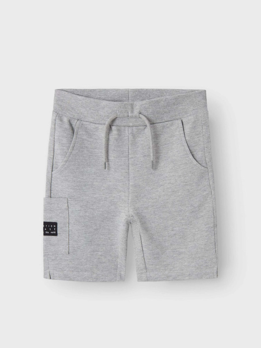 Шорты Name it модель 13230041_Grey Melange Фото