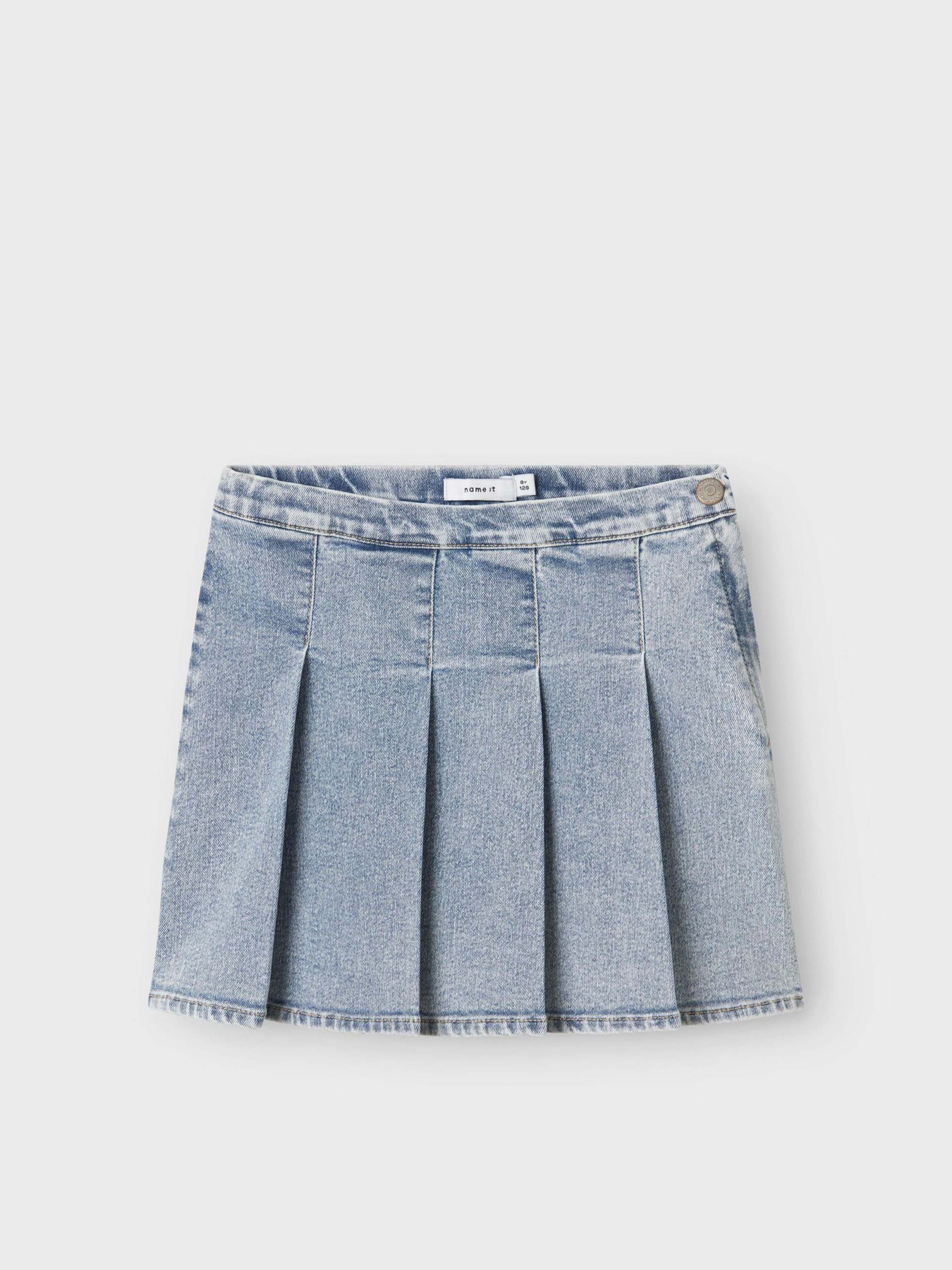 Спідниця міні Name it модель 13243794_Light Blue Denim Фото