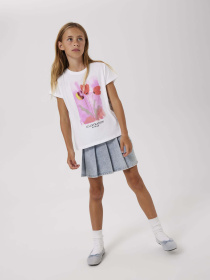 Спідниця міні Name it модель 13243794_Light Blue Denim Фото