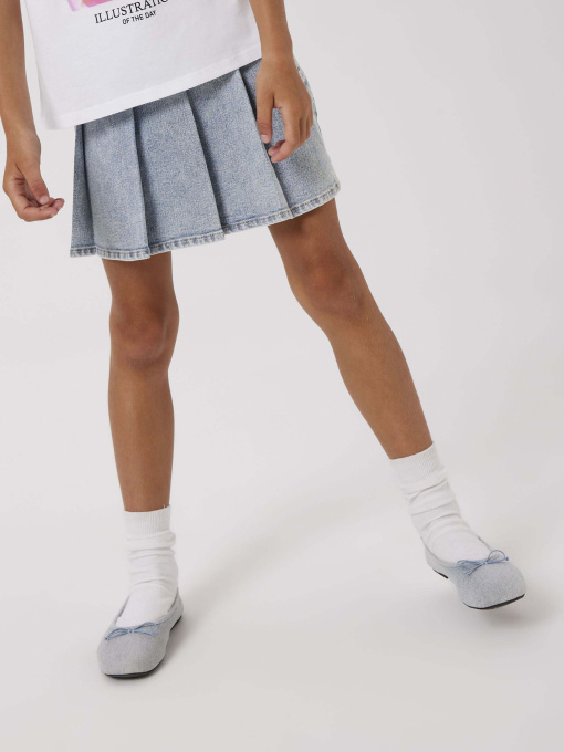 Спідниця міні Name it модель 13243794_Light Blue Denim Фото