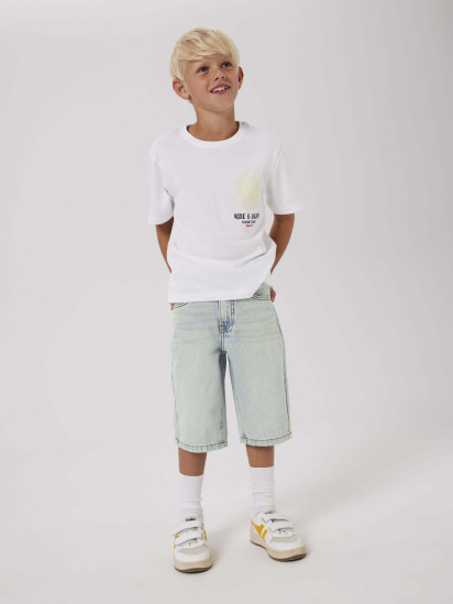 Шорти джинсові Name it модель 13244143_Vintage Light Blue Denim — фото - INTERTOP