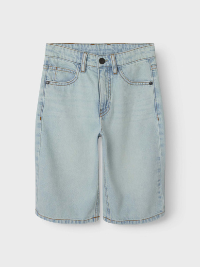 Шорти джинсові Name it модель 13244143_Vintage Light Blue Denim — фото 3 - INTERTOP