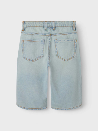 Шорти джинсові Name it модель 13244143_Vintage Light Blue Denim — фото 4 - INTERTOP