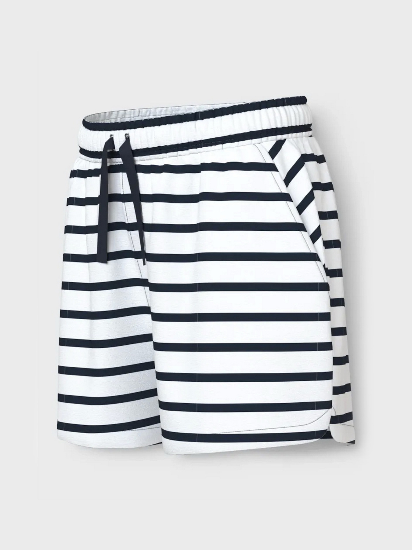 Повсякденні шорти Name it модель 13215235_Bright White Stripe 07 Фото