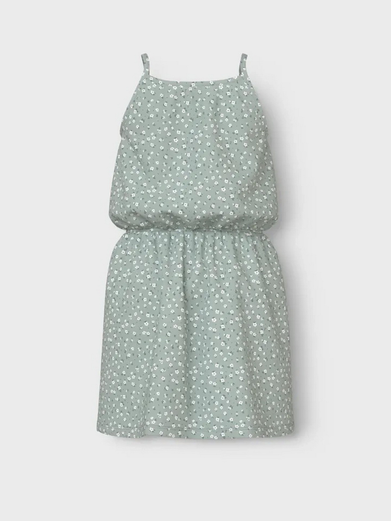 Сукня міні Name it модель 13230112_Aqua Gray Floral Фото