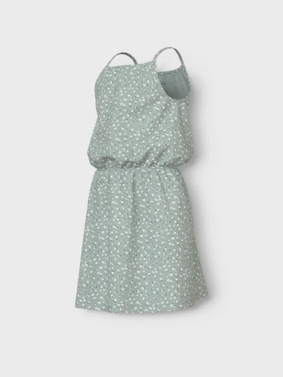 Сукня міні Name it модель 13230112_Aqua Gray Floral — фото - INTERTOP