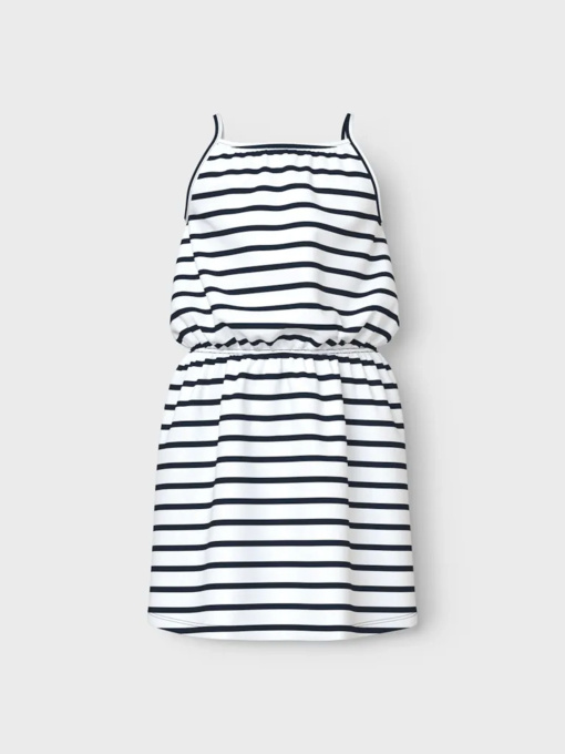 Платье мини Name it модель 13230112_Bright White Stripe 07 Фото