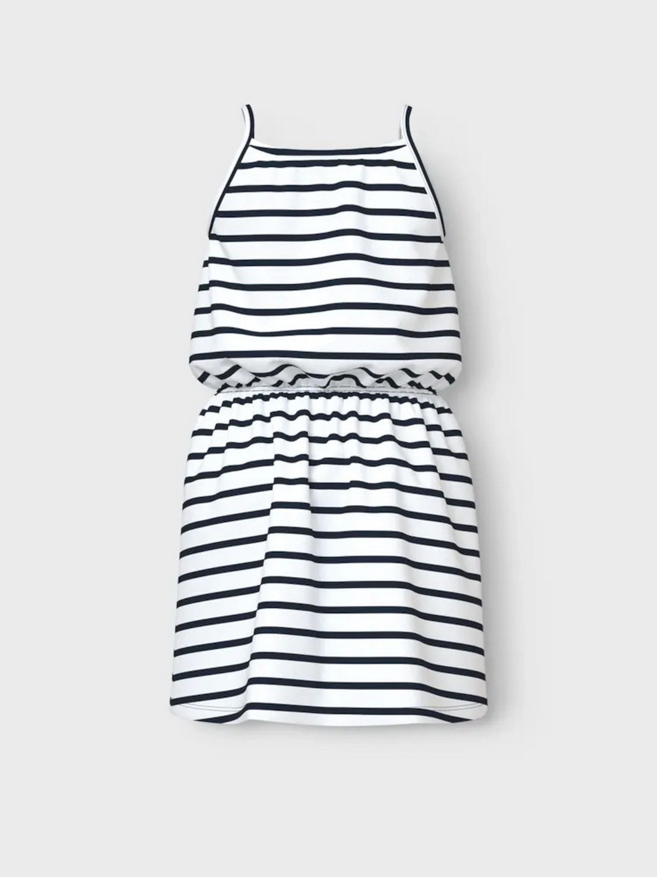 Платье мини Name it модель 13230112_Bright White Stripe 07 Фото