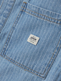 Рубашка Name it модель 13241473_Light Blue Denim STRIPES Фото