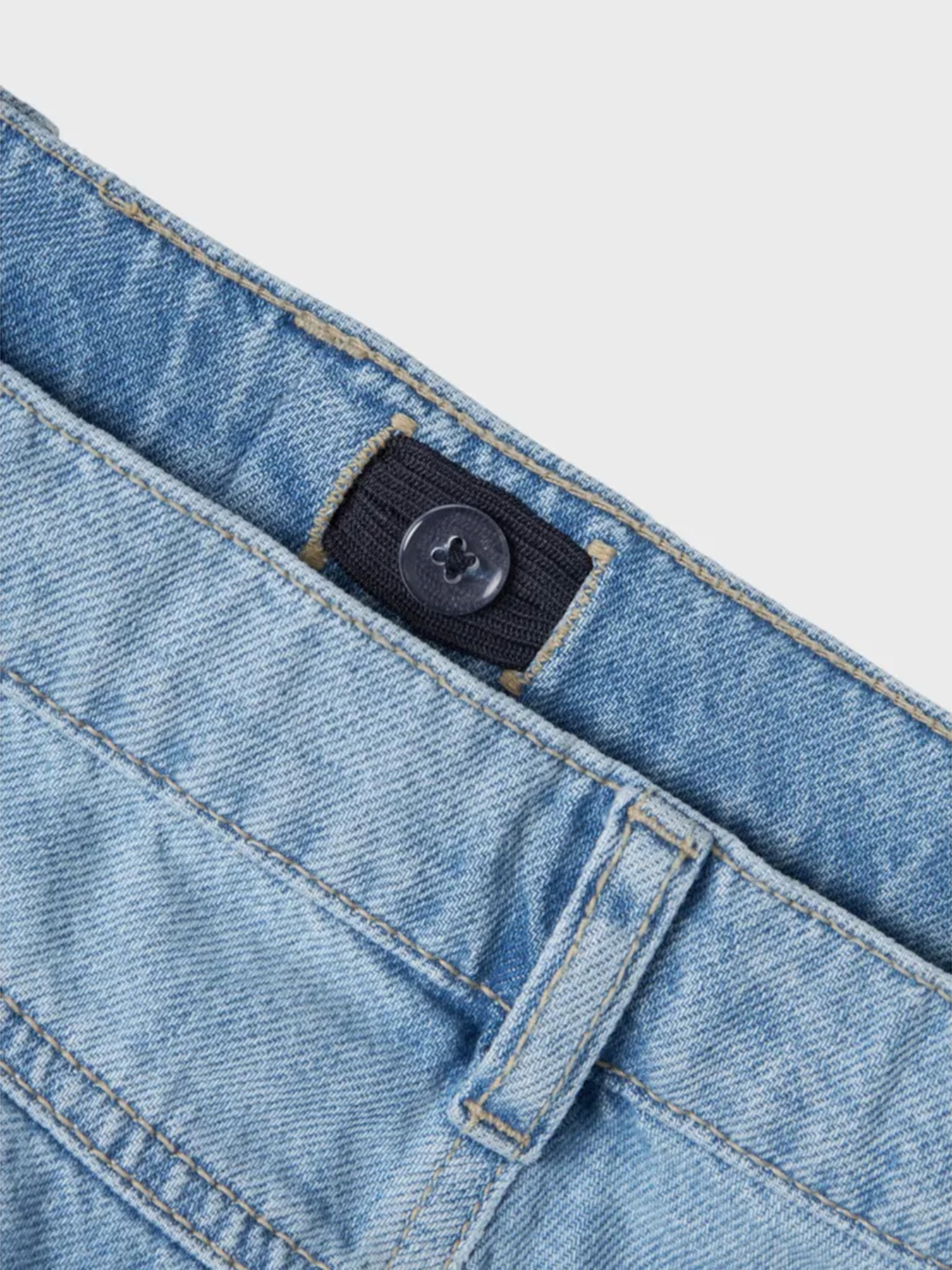 Шорты джинсовые Name it модель 13241821_Medium Blue Denim Фото