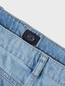 Джинсовые шорты Name it модель 13241821_Medium Blue Denim Джинсовые шорты Name it модель 13241821_Medium Blue Denim Фото