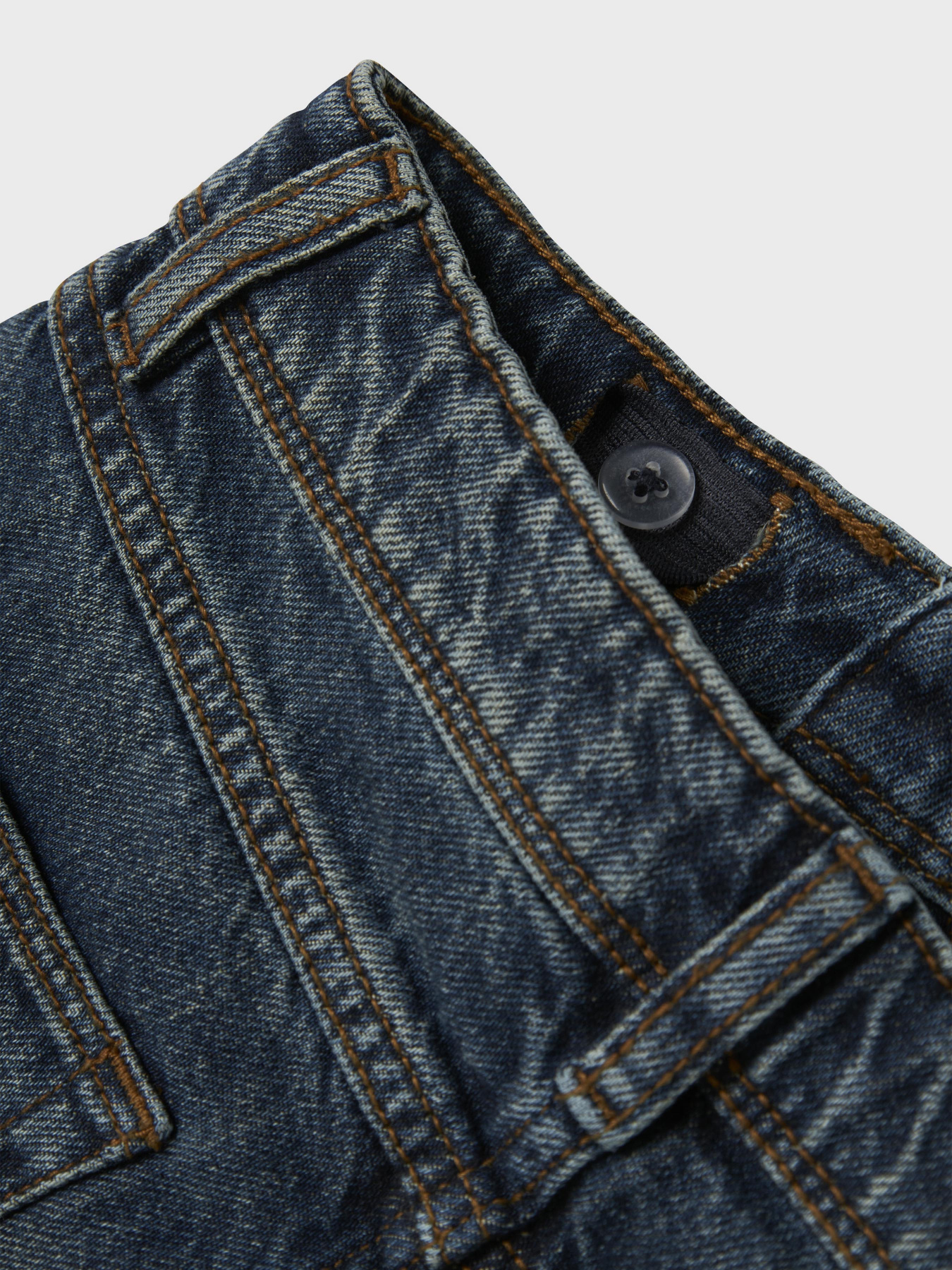 Прямі джинси Name it модель 13240392_Dark Blue Denim Фото