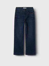 Прямые джинсы Name it модель 13244339_Dark Blue Denim Фото