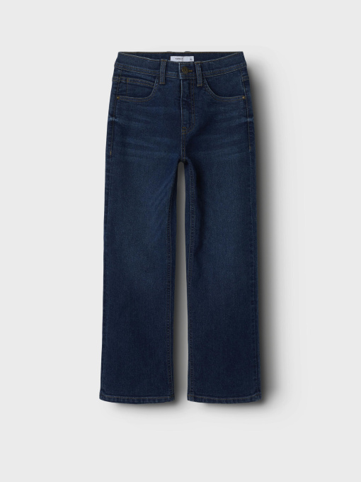 Прямые джинсы Name it модель 13244339_Dark Blue Denim Фото