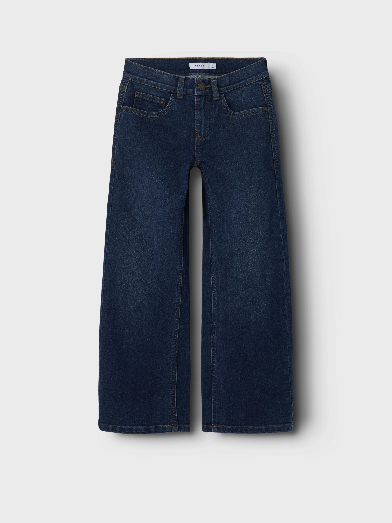 Широкі джинси Name it модель 13244340_Dark Blue Denim Фото