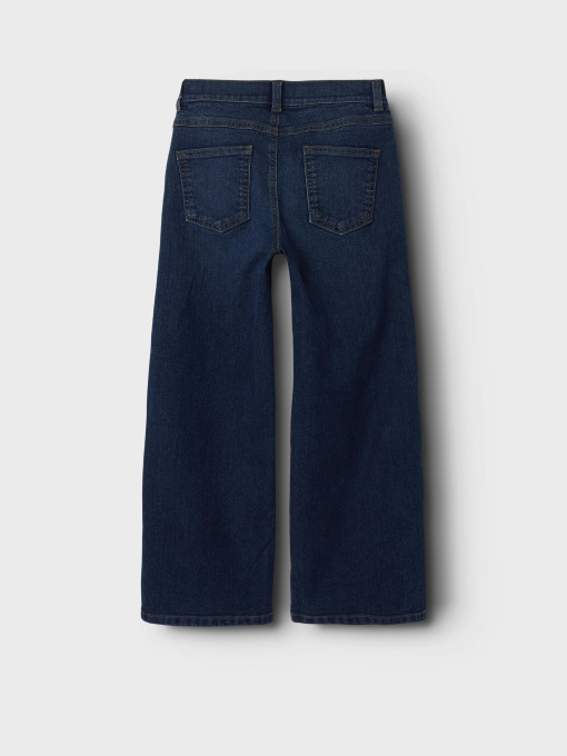 Джинсы Name it ROSE WIDE JEANS модель 13244340_Dark Blue Denim Фото