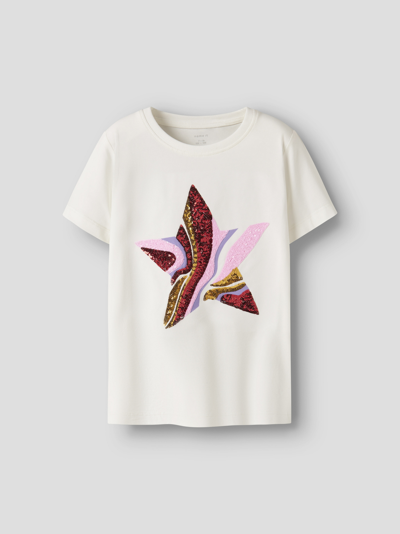 Футболка Name it Модель 13244890_Coconut Milk Фото