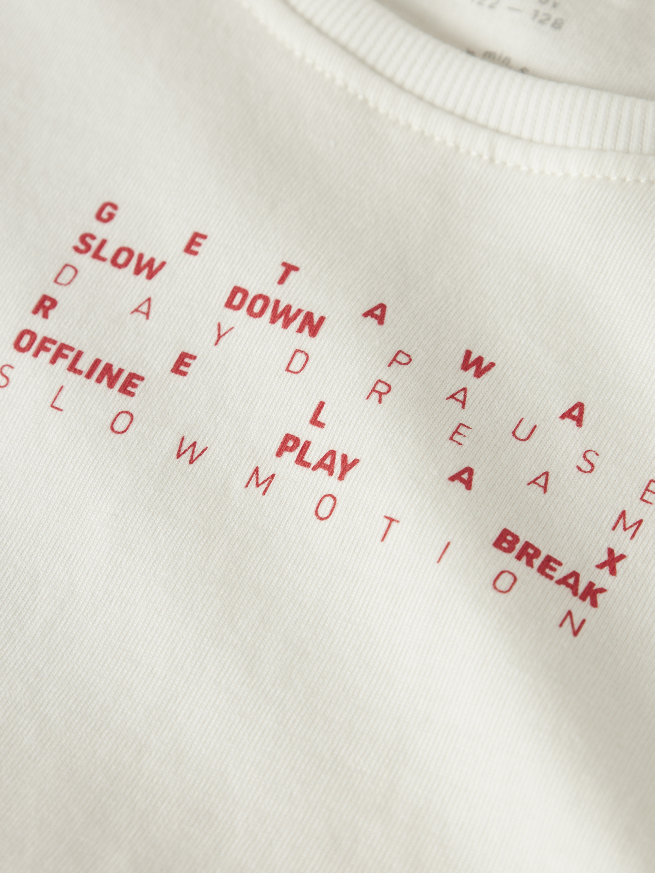 Футболка Name it модель 13244906_Coconut Milk Фото