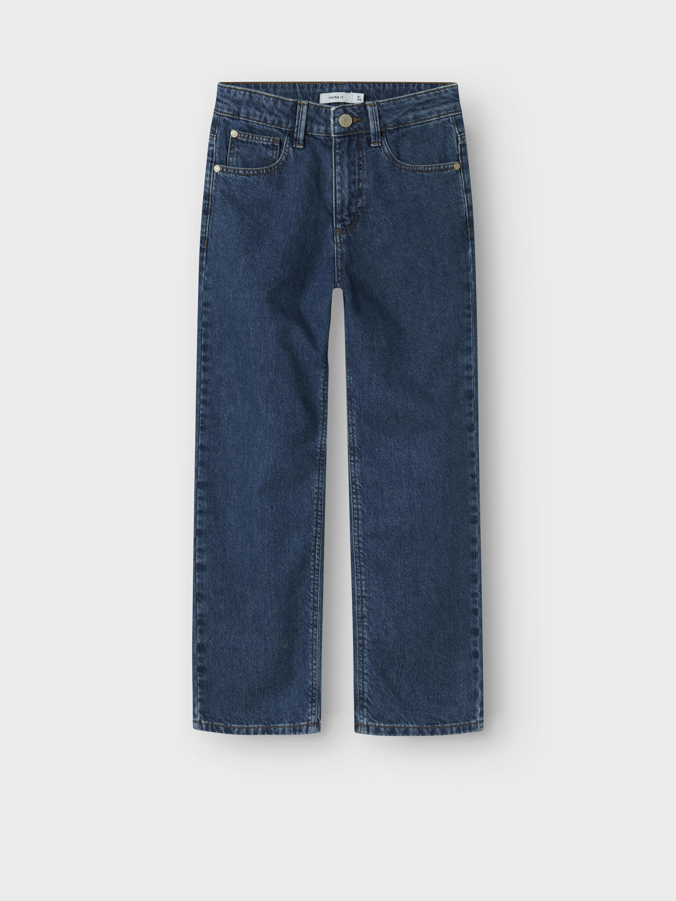 Прямі джинси Name it модель 13248249_Dark Blue Denim Фото