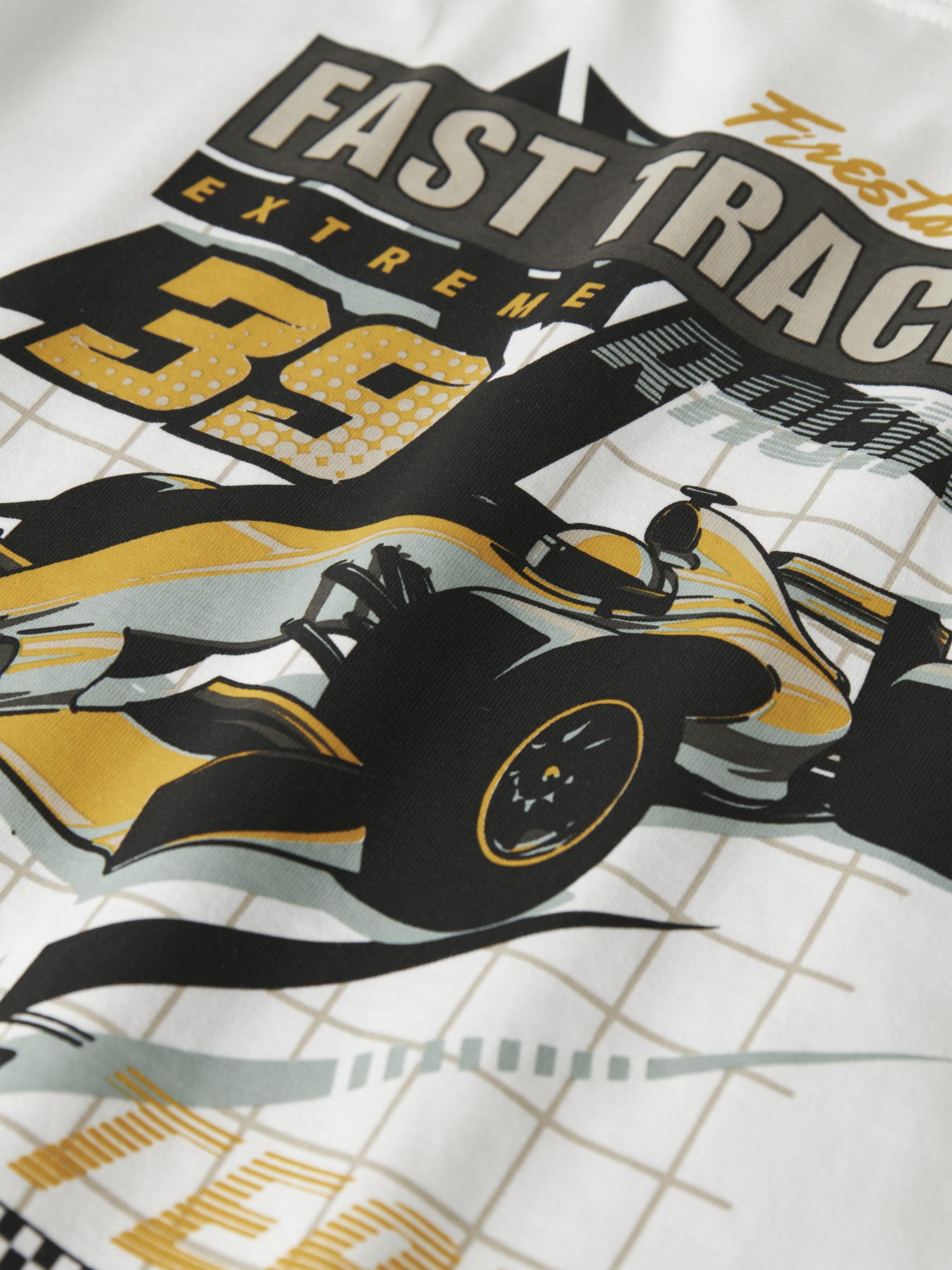 Лонгслив Name it модель 13234715_Bright White Fast Track Фото