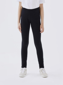 Брюки Name it DAVINA SOLID SWE LEGGING модель 13195885_Black Фото
