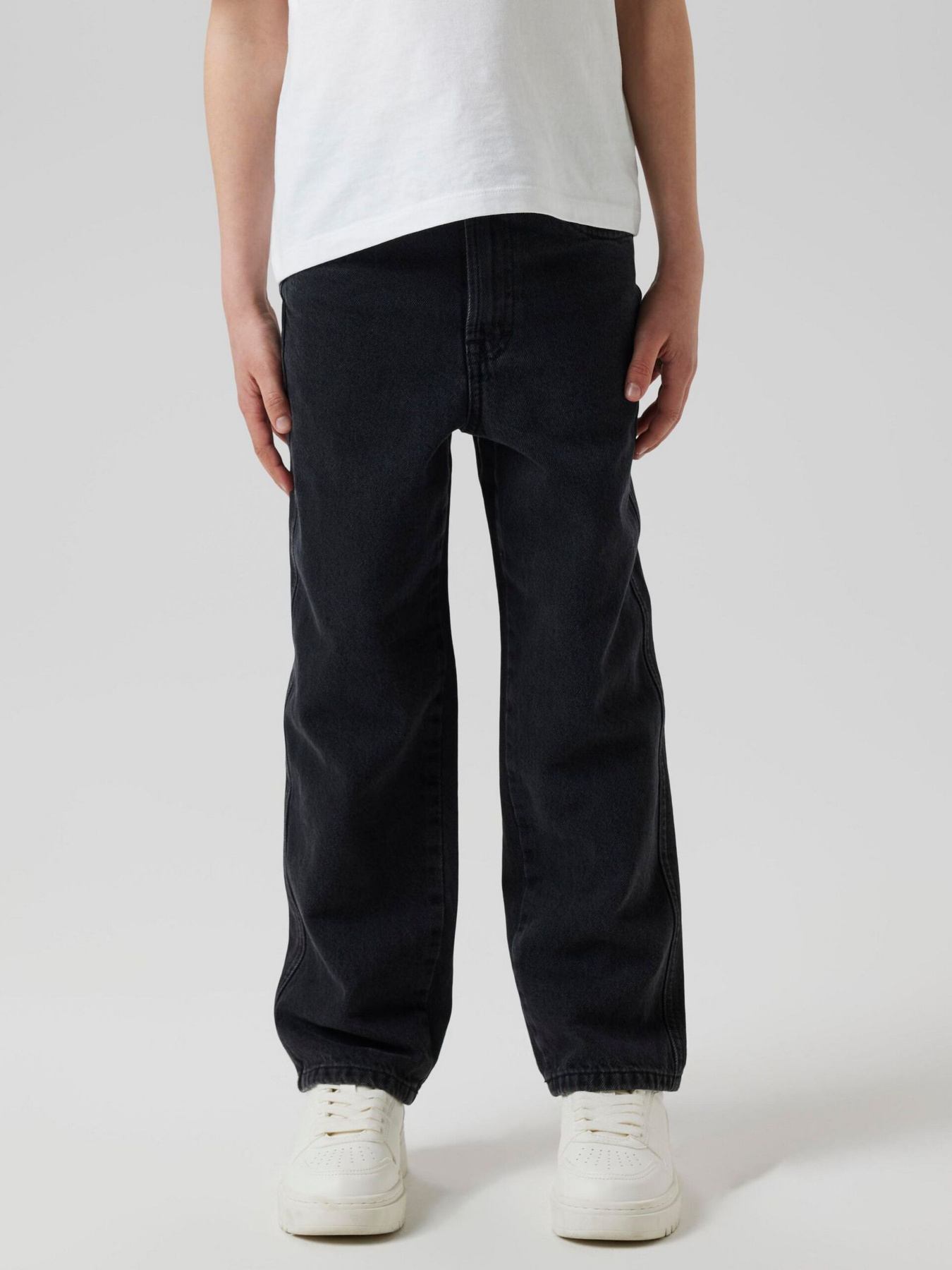 Прямые джинсы Name it модель 13248484_Black Denim WASHED Фото