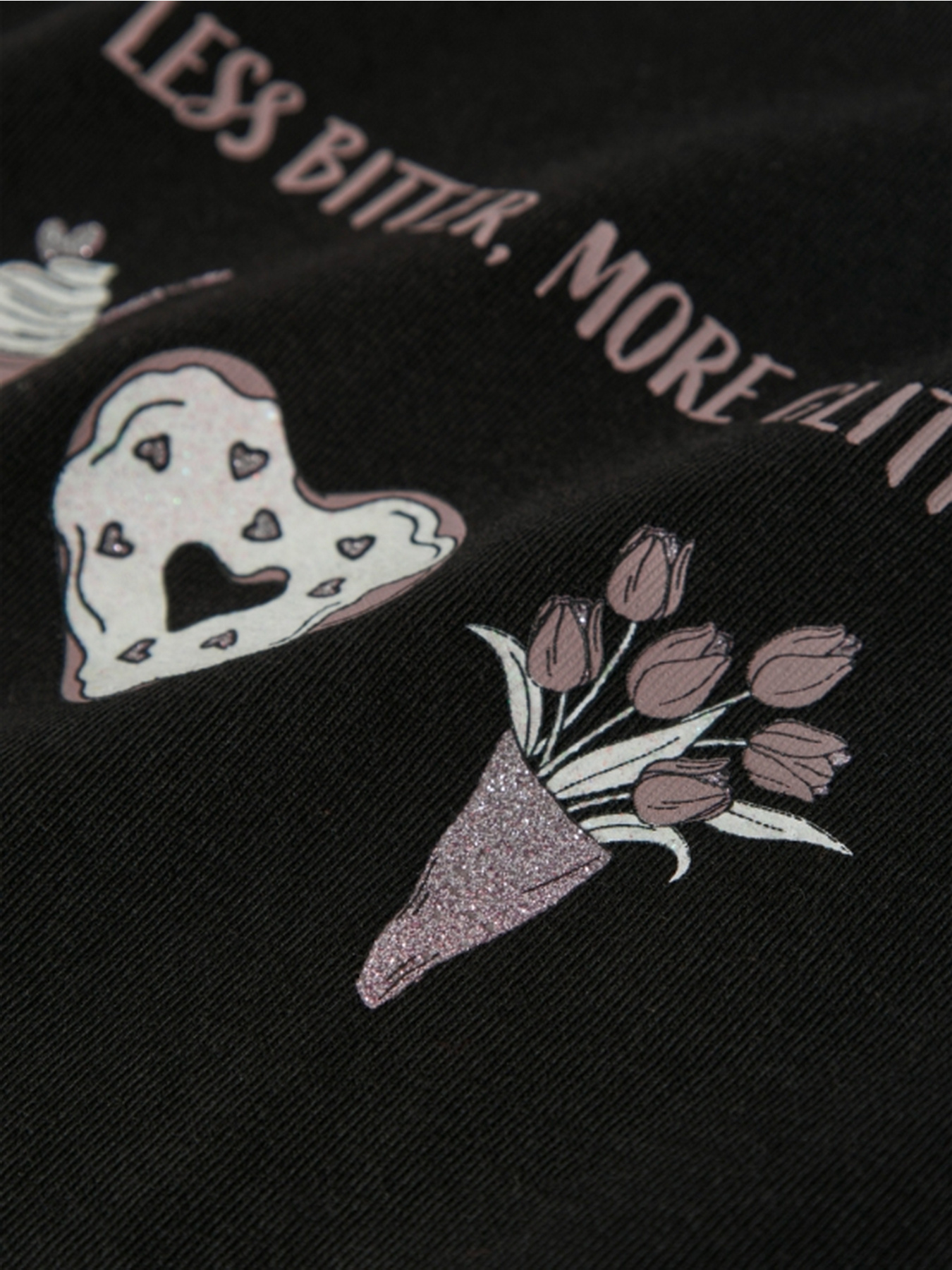 Лонгслів Name it модель 13234709_Black More Glitter Фото