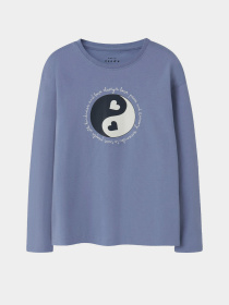 Лонгслив Name it модель 13234709_Blue Ice Ying Yang Фото