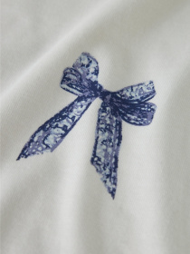 Лонгслив Name it модель 13234709_Bright White Lace Bow Фото