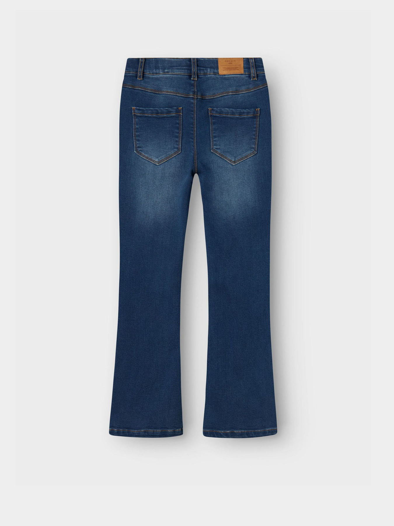 Расклешенные джинсы Name it модель 13244857_Dark Blue Denim Фото