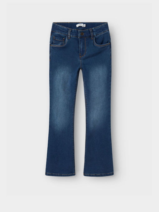 Расклешенные джинсы Name it модель 13244857_Dark Blue Denim Фото