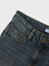 Широкие джинсы Name it модель 13230733_Vintage Dark Blue Denim Фото