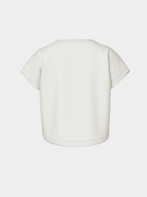 Футболка Name it модель 13215793_Cloud Dancer SALTY BUT SWE Фото