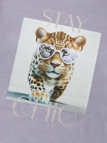 Футболка Name it модель 13239156_Lavender Gray Stay Chic Фото