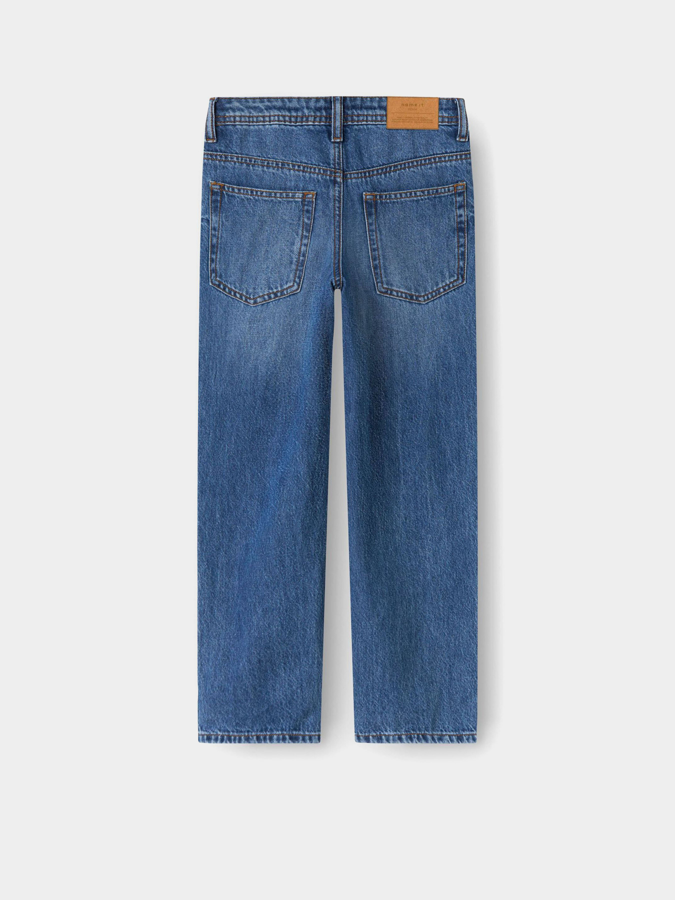 Прямые джинсы Name it модель 13248484_Medium Blue Denim Прямые джинсы Name it модель 13248484_Medium Blue Denim Фото