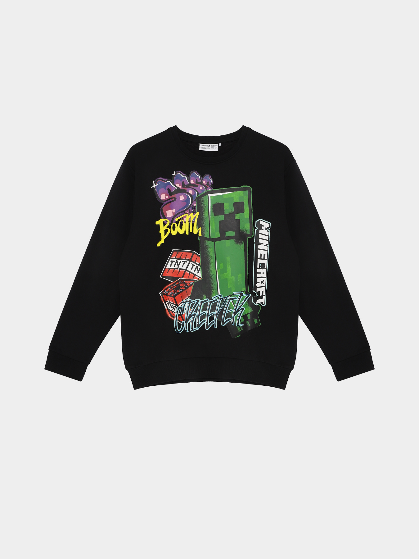 Світшот Name it модель 13252218_Black Світшот Name it модель 13252218_Black Фото