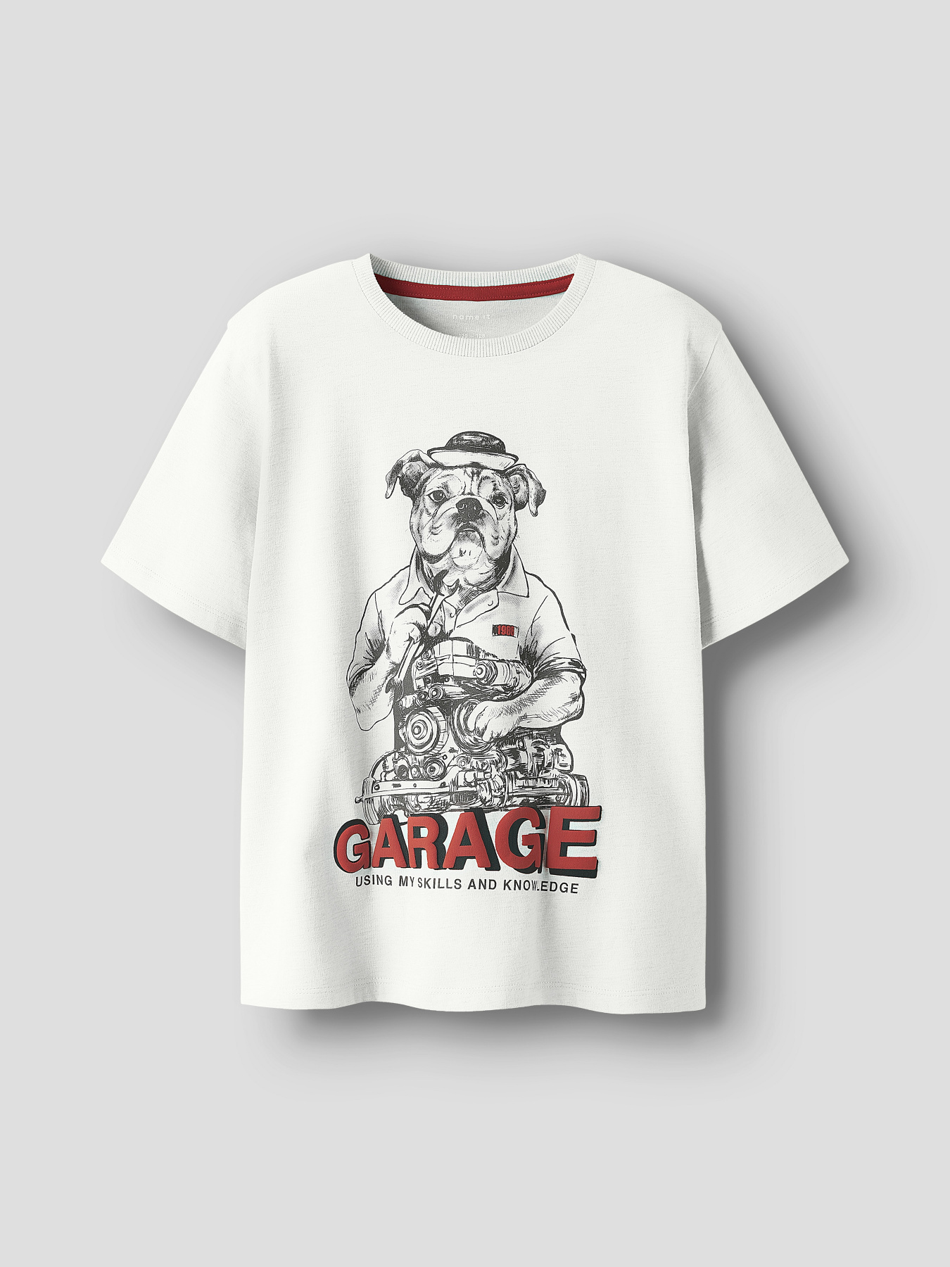 Футболка Name it модель 13252582_Cloud Dancer Фото