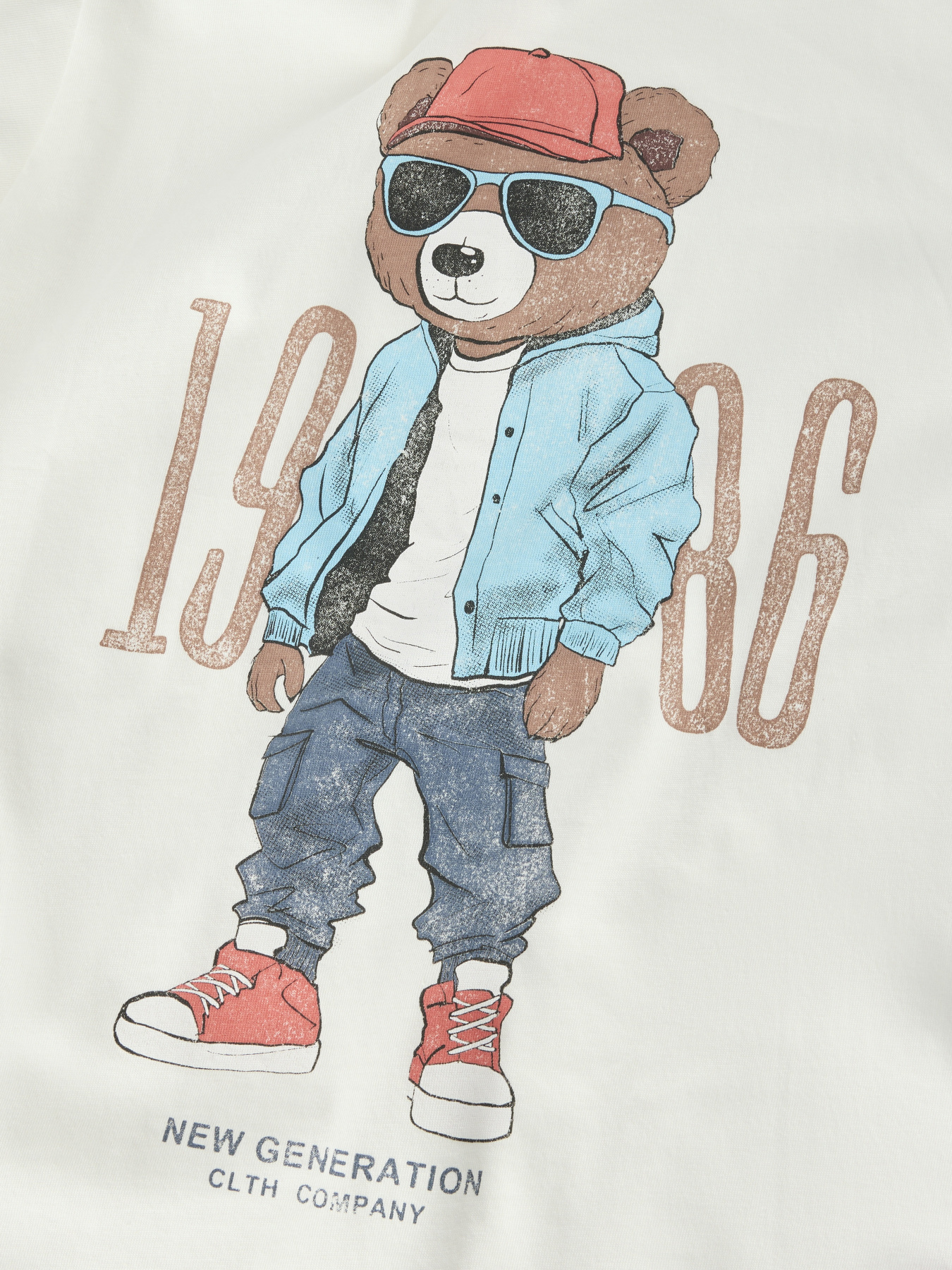 Футболка Name it модель 13253724_Cloud Dancer Фото