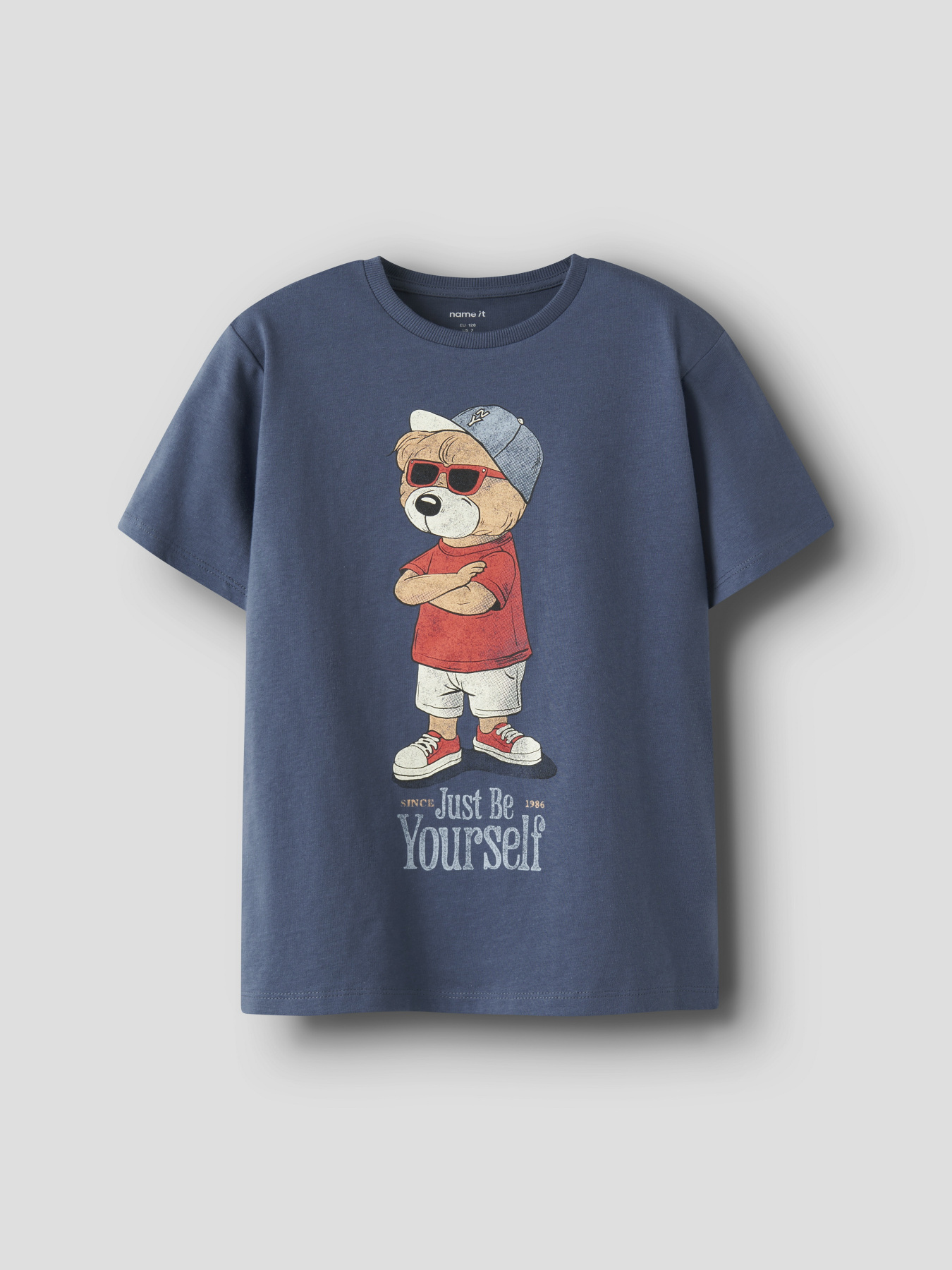 Футболка Name it модель 13253724_Vintage Indigo Фото