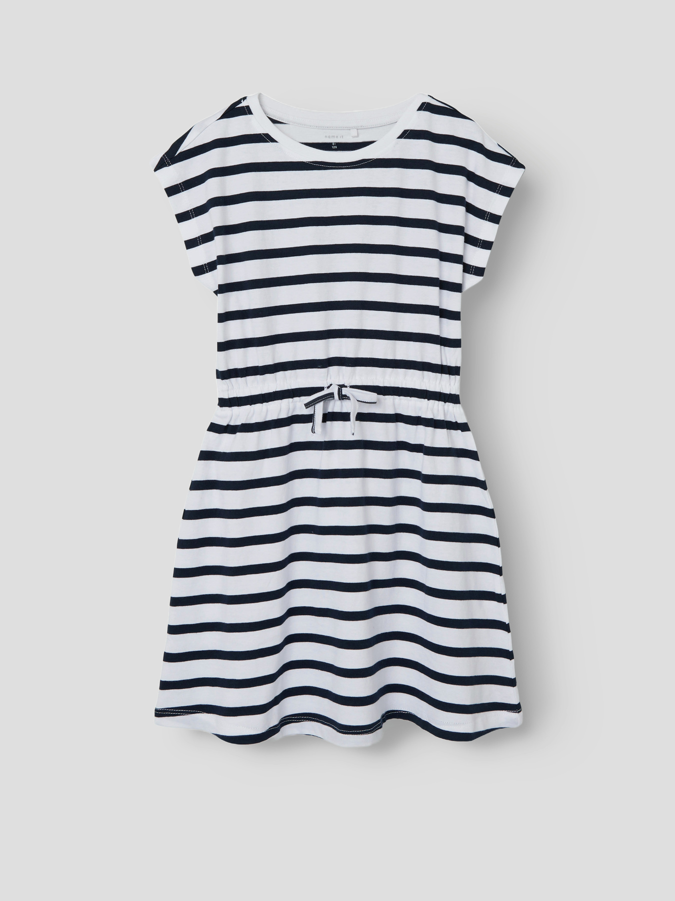 Платье мини Name it модель 13218694_Dark Sapphire Y/D STRIPES Фото